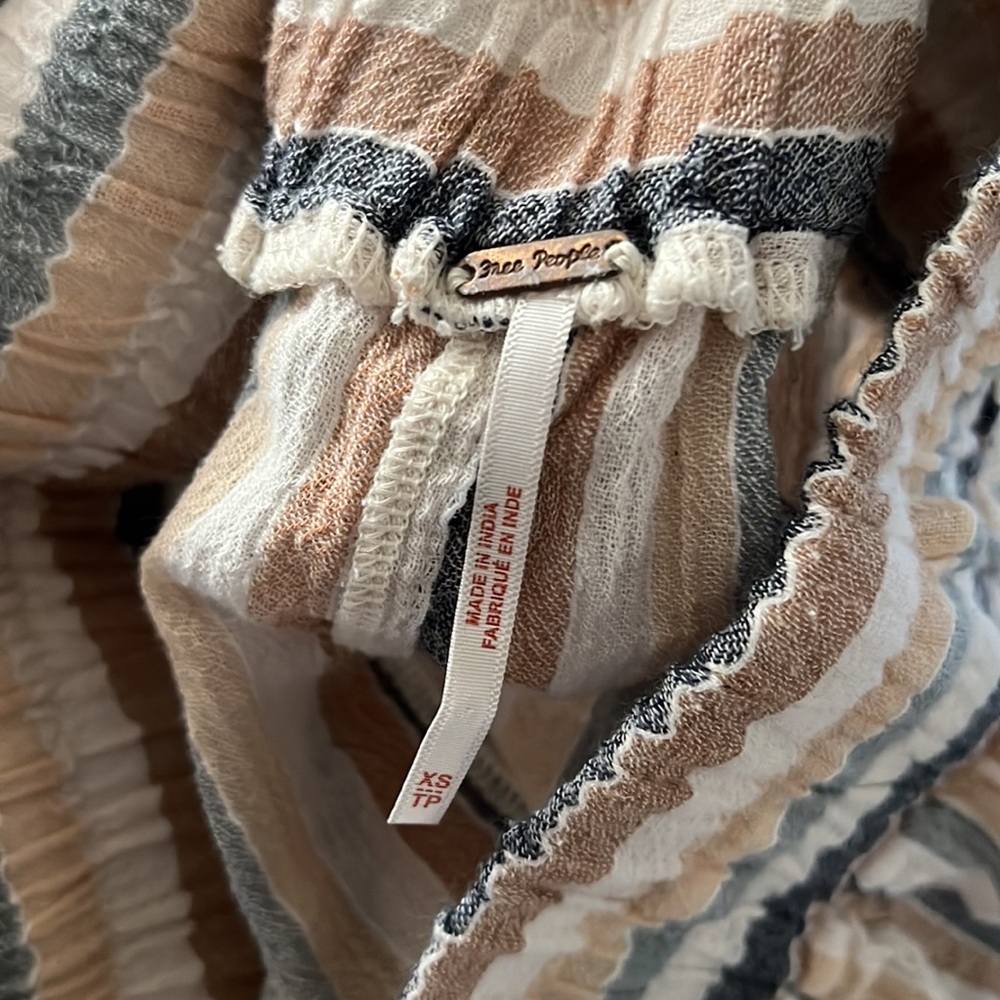 high rise striped pockets women's size XS - Picture 6 of 6